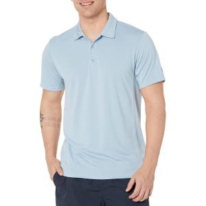 image:imageHUK Mens Icon X Polo  Fishing Shirt with 50 UPF Sun ProtectionBlue Fog