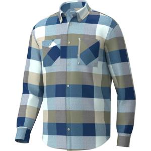 image:imageHUK Mens Soft Stretch Flannel Performance Button DownTapestry