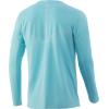 image:imageHUK Mens Icon X Long Sleeve Shirt Performance Fishing ShirtBlue Radiance