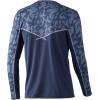 image:imageHUK Mens Icon X Long Sleeve Shirt Performance Fishing ShirtRunning Lakes  Sargasso Sea