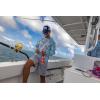 image:imageHUK Mens Pursuit Pattern Long Sleeve Shirt Performance Fishing ShirtFish Bones  Ice Water