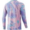 image:imageHUK Mens Pursuit Vented Long Sleeve Shirt30 UPF Fishing ShirtBlue Radiance  Lava
