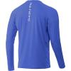 image:imageHUK Mens Pursuit Vented Long Sleeve Shirt30 UPF Fishing ShirtDeep Cobalt