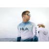 image:imageHUK Mens Pursuit Vented Long Sleeve Shirt30 UPF Fishing ShirtFlare Rade  Malibu Blue