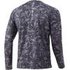 image:imageHUK Mens Pursuit Vented Long Sleeve Shirt30 UPF Fishing ShirtMarlin Mayhem  Iron