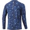 image:imageHUK Mens Pursuit Vented Long Sleeve Shirt30 UPF Fishing ShirtMarlin Mayhem  Sargasso Sea