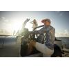image:imageHUK Mens Pursuit Vented Long Sleeve Shirt30 UPF Fishing ShirtOcean Palm  Titanium Blue