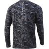 image:imageHUK Mens Pursuit Vented Long Sleeve Shirt30 UPF Fishing ShirtOcean Palm  Volcanic Ash