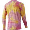 image:imageHUK Mens Pursuit Vented Long Sleeve Shirt30 UPF Fishing ShirtPink Lady