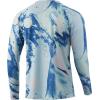 image:imageHUK Mens Pursuit Vented Long Sleeve Shirt30 UPF Fishing ShirtSeafoam  Lava