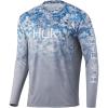 image:imageHUK Mens Icon X Long Sleeve Shirt Performance Fishing ShirtTide Change Fade  the Edge