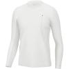 image:imageHUK Mens Icon X Pocket Shirt Long Sleeve Performance Fishing ShirtWhite