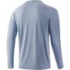 image:imageHUK Mens Waypoint Long Sleeve Shirt  Performance TShirt 50 UPFBlue Fog