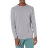 image:imageHUK Mens Waypoint Long Sleeve Shirt  Performance TShirt 50 UPFOvercast Grey