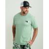 image:imageHUK  Mens Short Sleeve Performance Tee Fishing TShirt for MenFish Flag  Fog Green