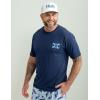 image:imageHUK  Mens Short Sleeve Performance Tee Fishing TShirt for MenFlo State  Naval Academy