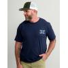image:imageHUK  Mens Short Sleeve Performance Tee Fishing TShirt for MenFlo State  Naval Academy