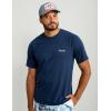 image:imageHUK  Mens Short Sleeve Performance Tee Fishing TShirt for MenKc Americana  Naval Academy