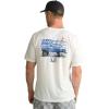 image:imageHUK  Mens Short Sleeve Performance Tee Fishing TShirt for MenKc Americana  White