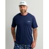 image:imageHUK  Mens Short Sleeve Performance Tee Fishing TShirt for MenKc Huk Fill  Naval Academy