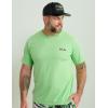 image:imageHUK  Mens Short Sleeve Performance Tee Fishing TShirt for MenKc Huk Fill  Summer Green