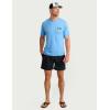 image:imageHUK  Mens Short Sleeve Performance Tee Fishing TShirt for MenLowcountry  Marolina Blue