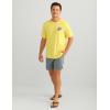 image:imageHUK  Mens Short Sleeve Performance Tee Fishing TShirt for MenLowcountry  Yellowfin