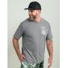 image:imageHUK  Mens Short Sleeve Performance Tee Fishing TShirt for MenRacer  Night Owl