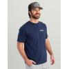 image:imageHUK  Mens Short Sleeve Performance Tee Fishing TShirt for MenSalute  Naval Academy