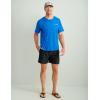 image:imageHUK  Mens Short Sleeve Performance Tee Fishing TShirt for MenSalute  Ocean Blue