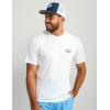 image:imageHUK  Mens Short Sleeve Performance Tee Fishing TShirt for MenWando  White