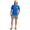 image:imageHUK  Mens Short Sleeve Performance Tee Fishing TShirt for MenZep  Ocean Blue