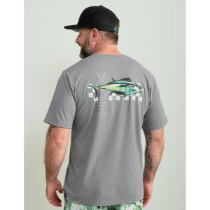 image:imageHUK  Mens Short Sleeve Performance Tee Fishing TShirt for MenRacer  Night Owl