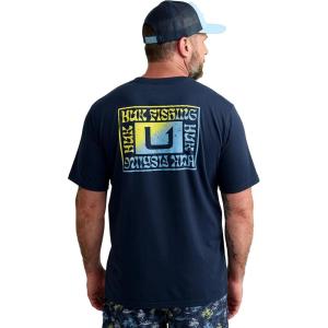 image:imageHUK  Mens Short Sleeve Performance Tee Fishing TShirt for MenZep  Naval Academy