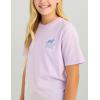 image:imageHUK  Kids Performance Fishing Graphic Tee Short Sleeve TShirt for KidsLab Patch  Orchid Bloom
