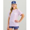image:imageHUK  Kids Performance Fishing Graphic Tee Short Sleeve TShirt for KidsSunset Sunrise  Orchid Bloom
