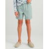 image:imageHUK UnisexChild Next Level Camp Shorts 5 Performance Fishing Shorts Lightweight QuickDry Elastic Waistband for KidsSilver Blue