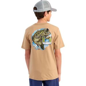 image:imageHUK  Kids Performance Fishing Graphic Tee Short Sleeve TShirt for KidsMarl