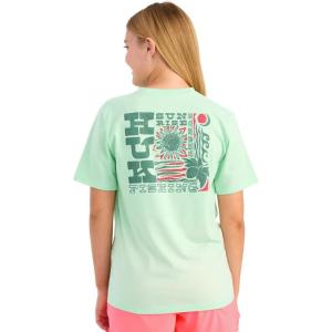 image:imageHUK  Kids Performance Fishing Graphic Tee Short Sleeve TShirt for KidsSunset Sunrise  Seafoam Mist