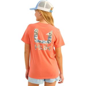 image:imageHUK Boys Performance Fishing Graphic Tee Short Sleeve TShirt for KidsHuk Fill  Fresh Salmon