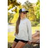 image:imageHUK womens Coldfront Pullover Hoodie Performance Fishing HoodieHarbor Mist Heather
