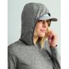 image:imageHUK womens Coldfront Pullover Hoodie Performance Fishing HoodieVolcanic Ash Heather