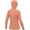 image:imageHUK  Womens Icon Hoodie Fishing Shirt with Sun Protection for WomenCoral Reef