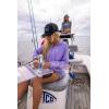 image:imageHUK  Womens Icon Hoodie Fishing Shirt with Sun Protection for WomenLavender