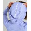 image:imageHUK  Womens Icon Hoodie Fishing Shirt with Sun Protection for WomenLightning Sky