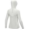 image:imageHUK  Womens Icon Hoodie Fishing Shirt with Sun Protection for WomenWhite