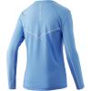 image:imageHUK Womens Icon X Long Sleeve ShirtFishing Shirt with Sun ProtectionAzure Blue