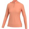 image:imageHUK  Womens Icon Hoodie Fishing Shirt with Sun Protection for WomenCoral Reef