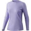 image:imageHUK Womens Icon X Long Sleeve ShirtFishing Shirt with Sun ProtectionLavender