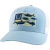 image:imageMens Trucker Hat AntiGlare Snapback Fishing Hat for MenTrophy Flag  Light Blue